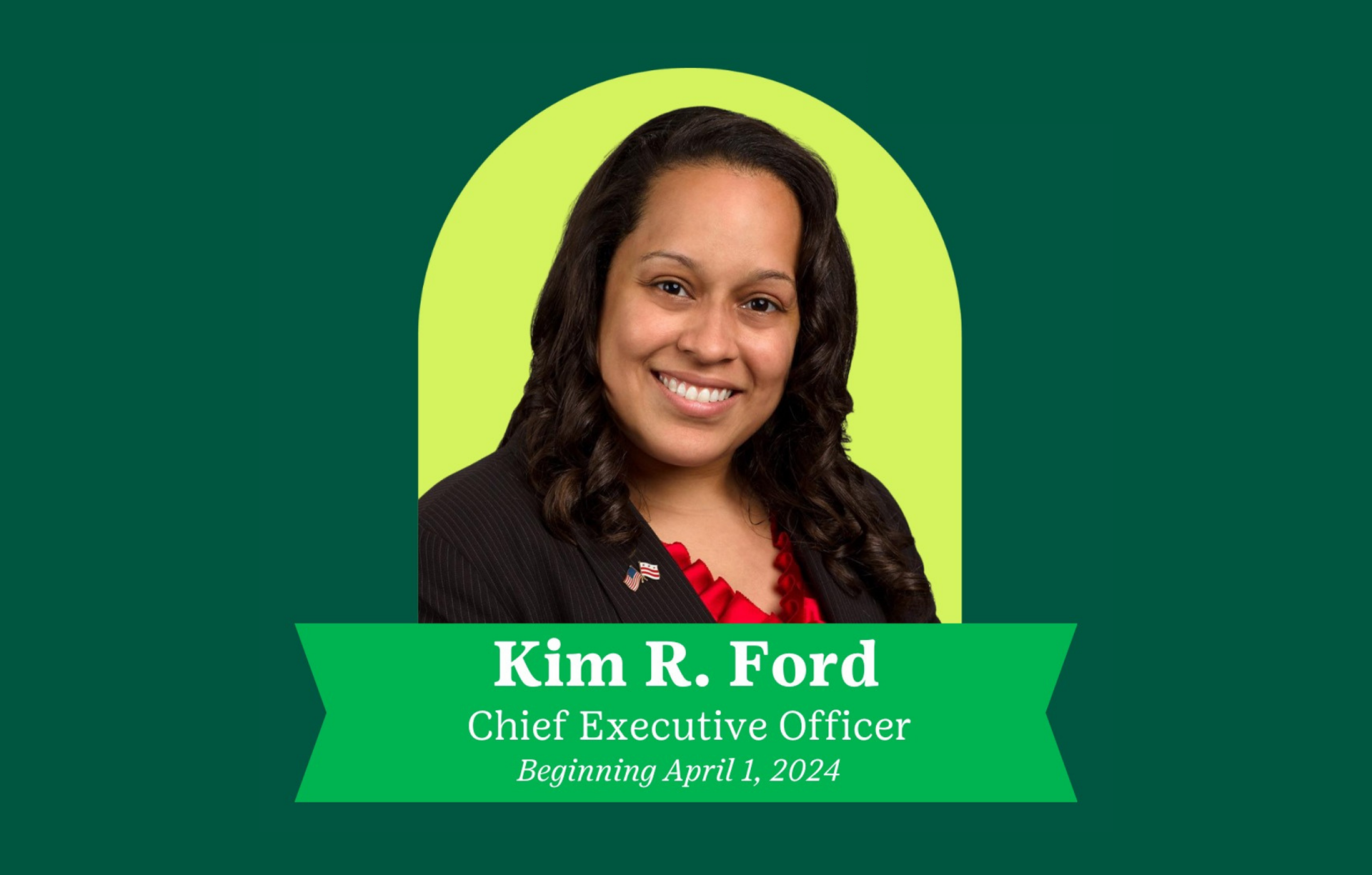 The new CEO Kim R. Ford