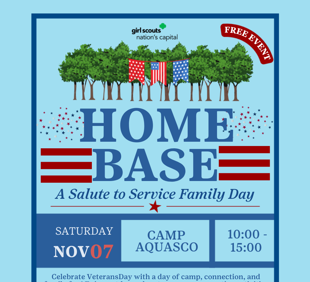 Home Base: Celebrate Veterans Day with Girl Scouts